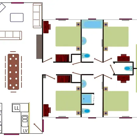 La Bastide De La Peyroliere Avec Piscine Et Tennis Face Au Luberon * Apt